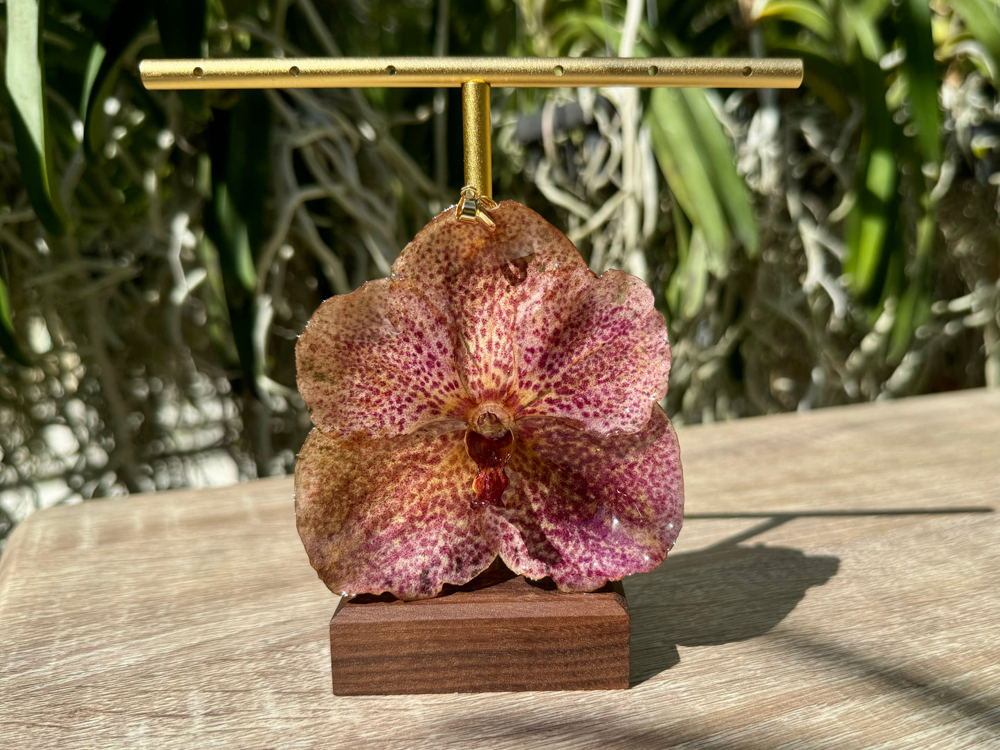 Rosé Vanda Orchid Pendant